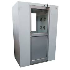 Double-Blow Air Shower